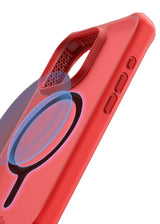 Itskins - Hybrid_r Frost Magsafe Case For Apple Iphone 15 Pro Max - Red