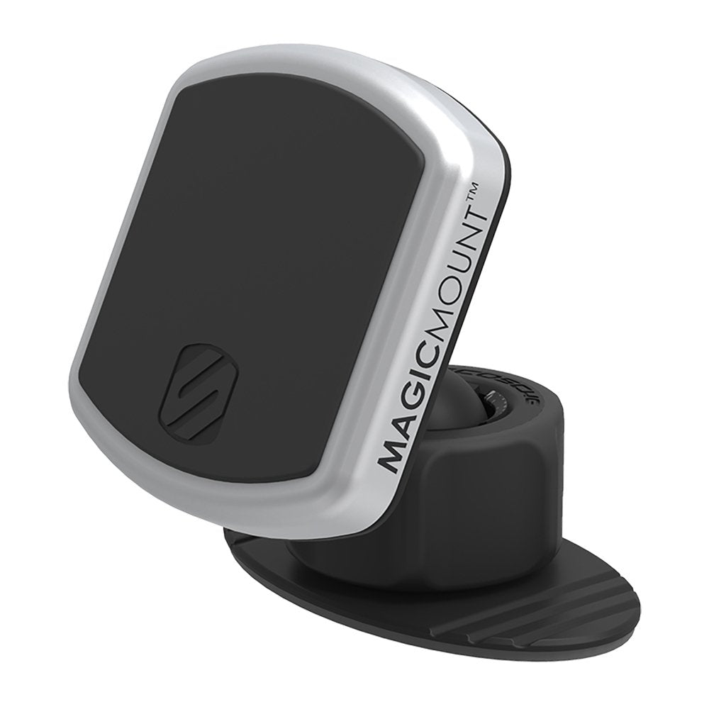 Scosche - Magicmount Pro Dash Mount For Popsockets - Black And Silver