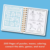 Brass Monkey Beyond Bored Adult Activity Book With 200 Pages Of Puzzles and Games