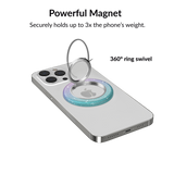 VELVET CAVIAR - Magnetic Phone Ring & Stand - Ombre Stardust Glitter