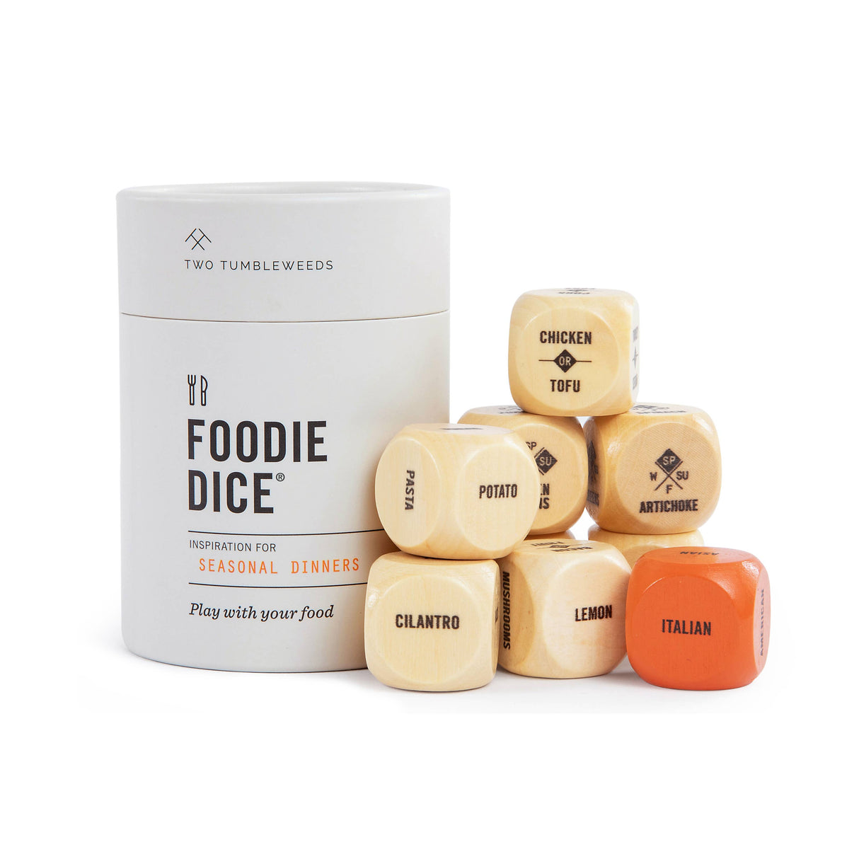 Two Tumbleweeds - Foodie Dice - Inspiration for Seasonal Dinners