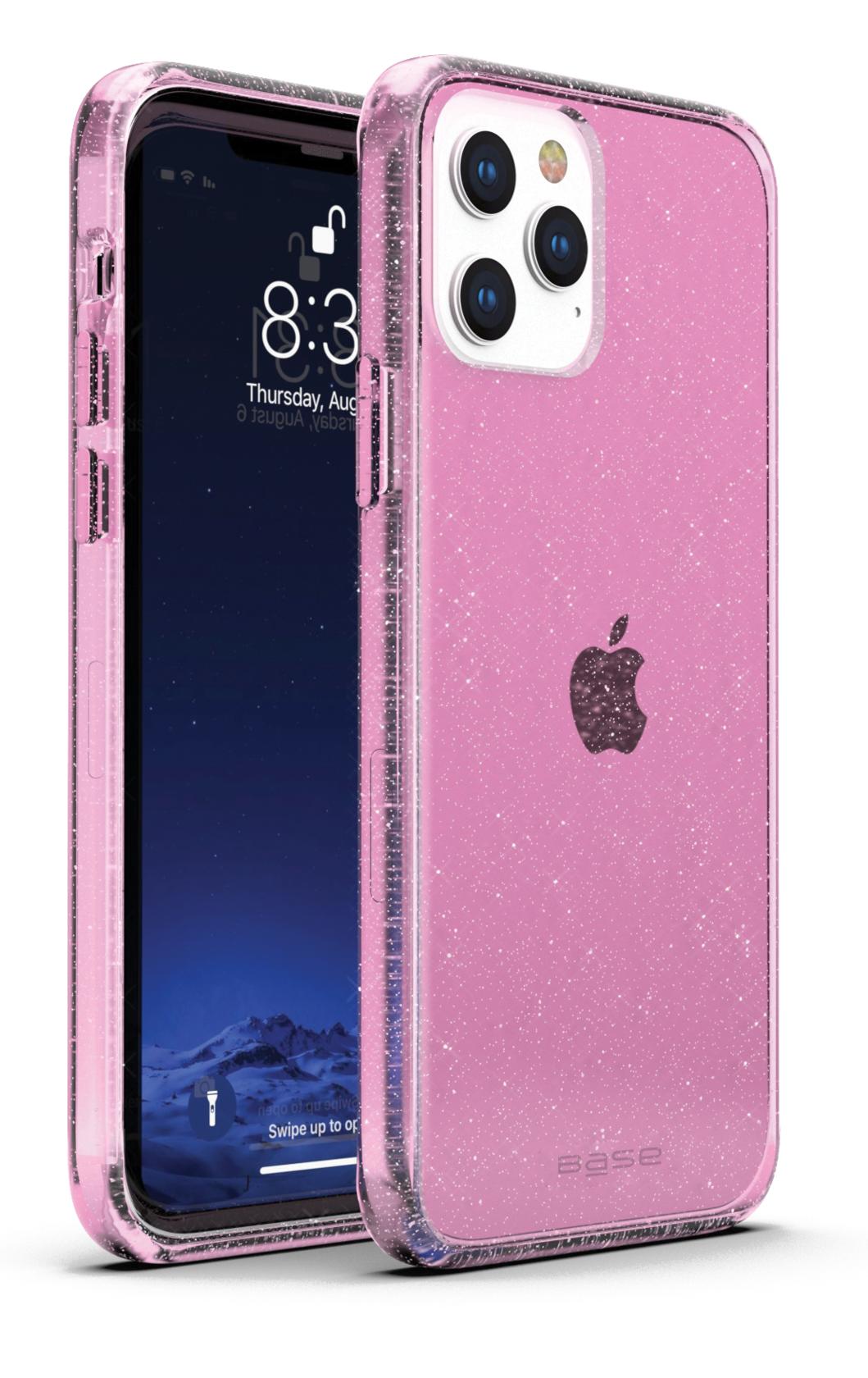 BASE CRYSTALLINE FOR IPHONE 12 / IPHONE 12 PRO (6.1) - PINK