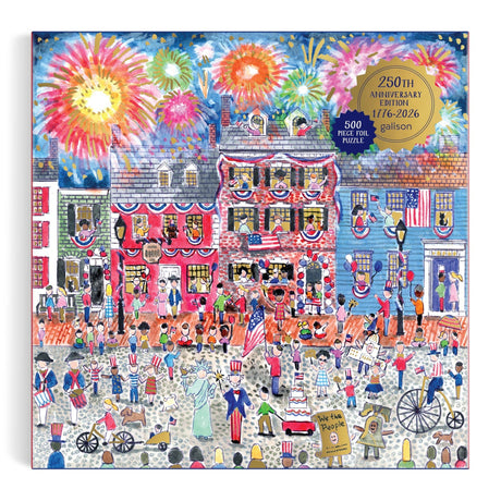Galison - Michael Storrings Celebrate The USA 500 Piece Foil Puzzle