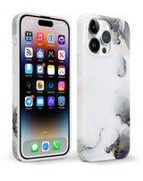 BASE IPHONE 15 PRO (6.1) - MARBLE LUXURY SHOCKPROOF COVER - image 1