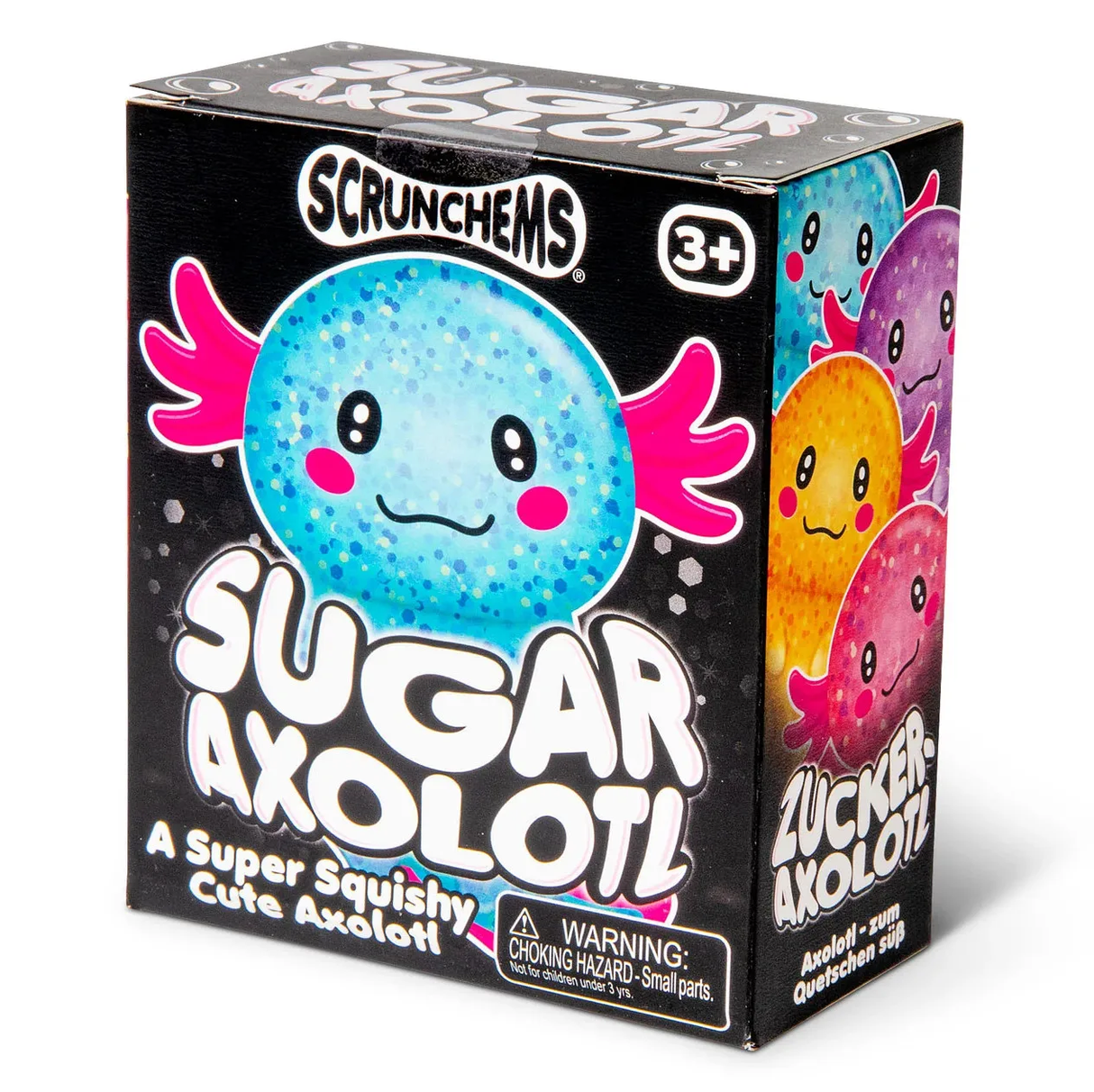 Showcase - Scrunchems® Sugar Axolotl Squishy Fidget Toy (1pc) Assorted