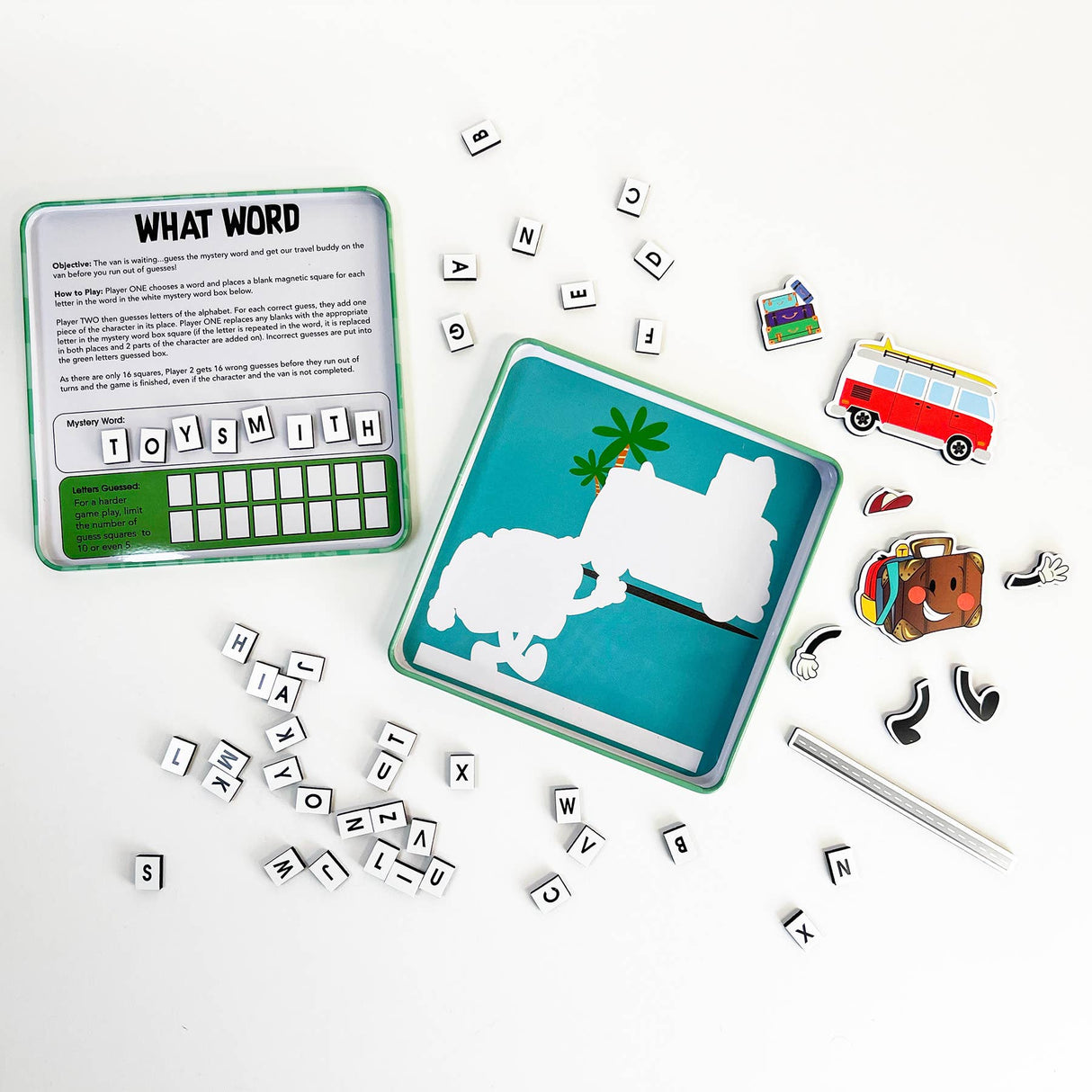 Toysmith - On the Way Games Magnetic What Word