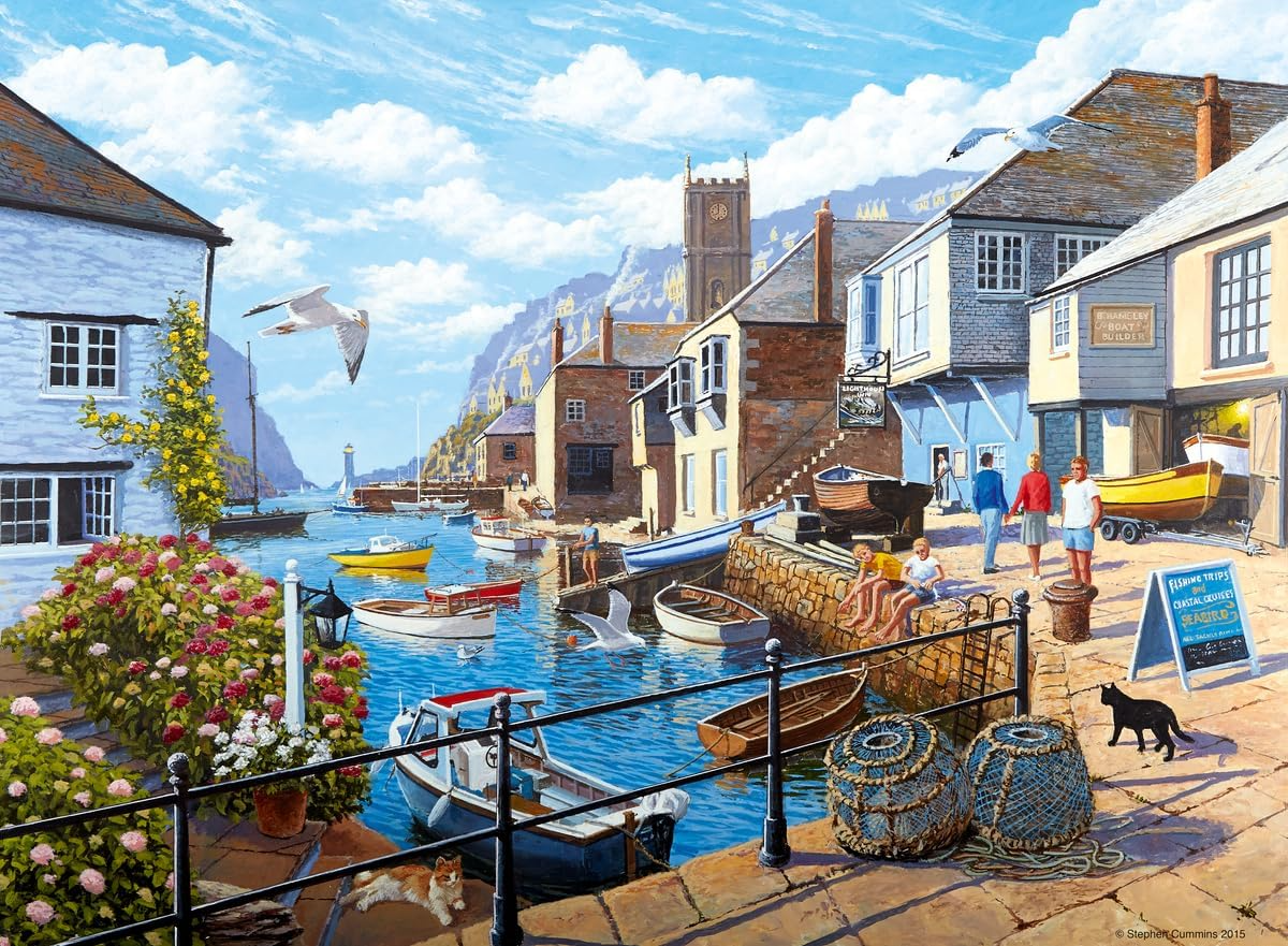Ravensburger - Tranquil Harbor 500 pc Puzzle