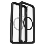 OtterBox - Defender Pro XT Clear Magnetic Case for Samsung Galaxy S25 Plus - Dark Side