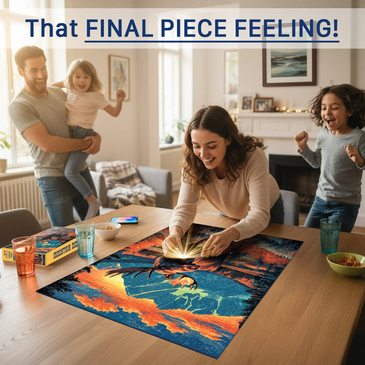 Final Piece Puzzles - No. 27 - Mountain Moose - 500 Piece