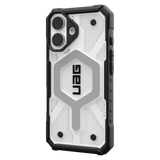 Urban Armor Gear (UAG) - Pathfinder Clear MagSafe Case for Apple iPhone 16 - Ice