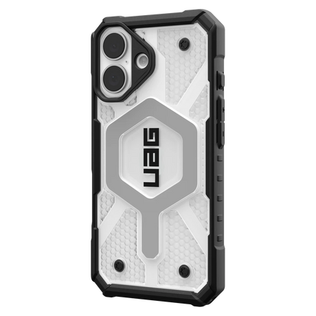 Urban Armor Gear (UAG) - Pathfinder Clear MagSafe Case for Apple iPhone 16 - Ice