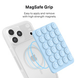 VELVET CAVIAR - Magnetic Suction Phone Mount- Blue