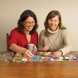 Cobble Hill 1000 Piece Puzzle - Found Alphabet - Sample Poster Included