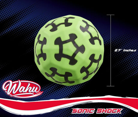 Wahu Sonic Shock Ball, Green