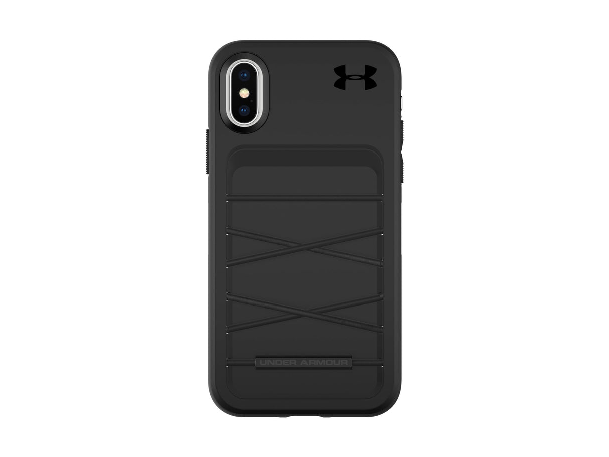 APPLE IPHONE XS/X UNDER ARMOUR UA PROTECT ARSENAL SERIES CASE - BLACK/BLACK