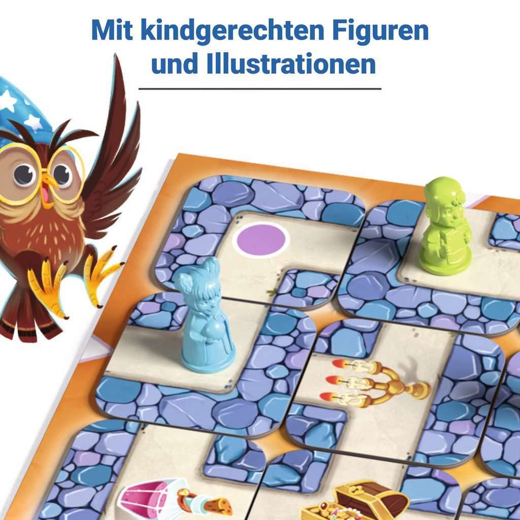 Ravensburger Labyrinth Junior - The Moving Maze Family Board Games for Kids Age 4 Years Up