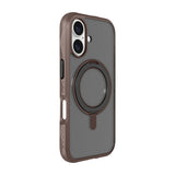 Laut - Crystal Matter Magsafe Case For Apple Iphone 16 - Earth Brown