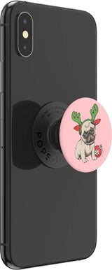 Popsockets - Popgrip - Holiday Pug