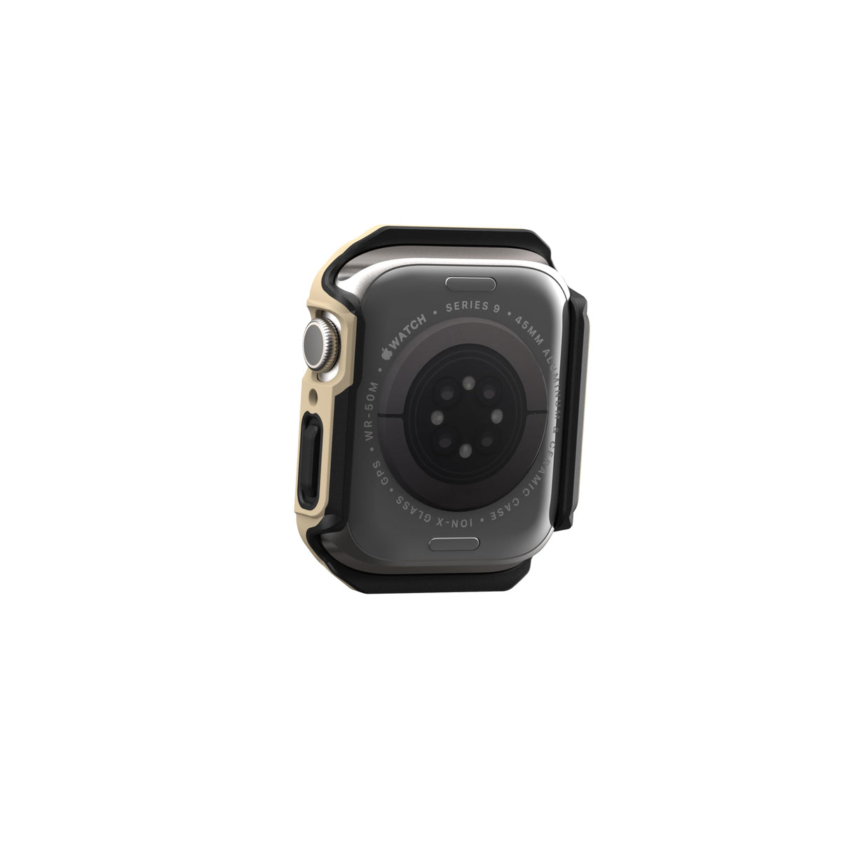 Urban Armor Gear (uag) - Civilian Case For Apple Watch 45mm - Dune And Black