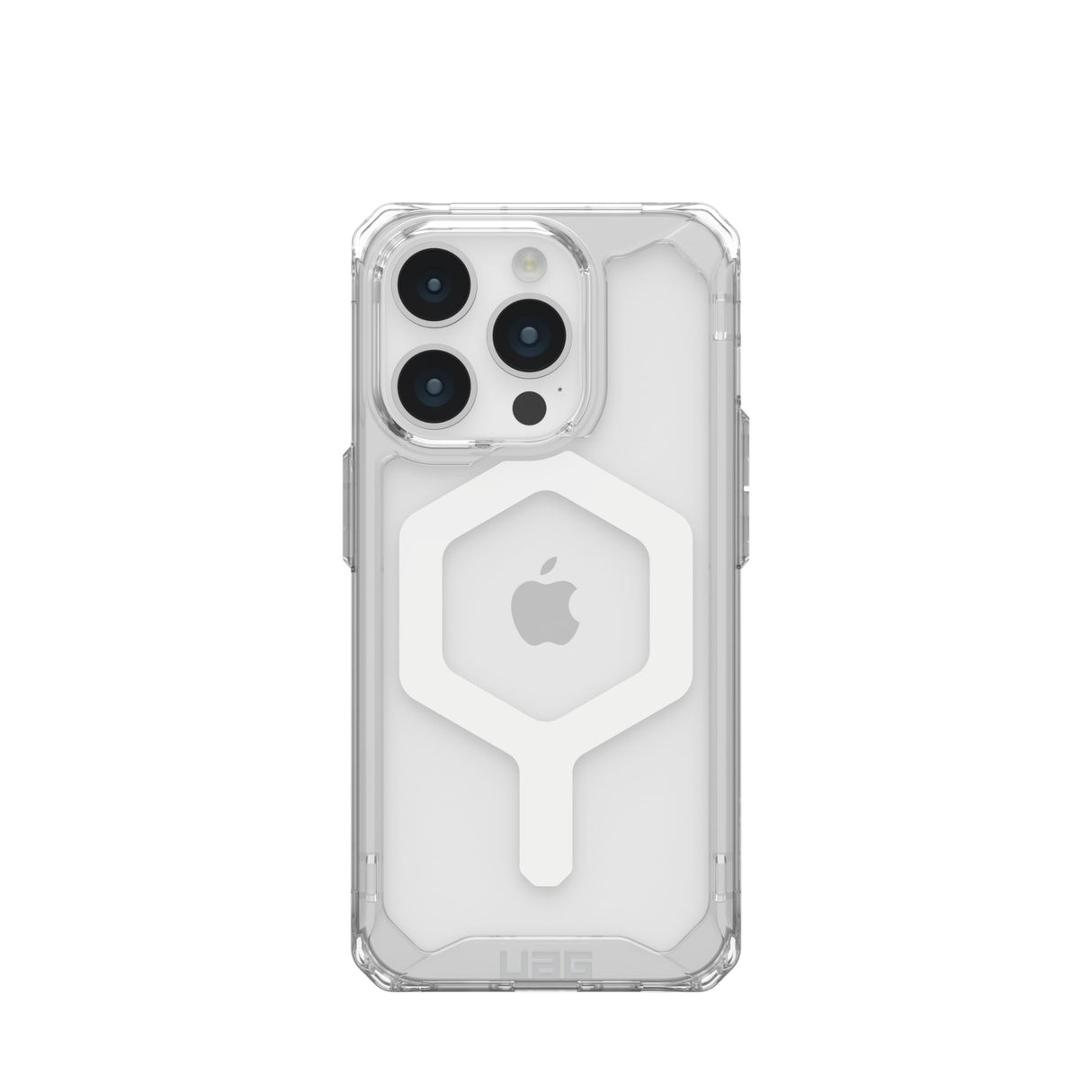 Urban Armor Gear (uag) - Plyo Magsafe Case For Apple Iphone 15 Pro - Ice And White