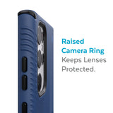 Speck - Presidio Grip 2 Case For Samsung Galaxy S22 Ultra - Coastal Blue And Black