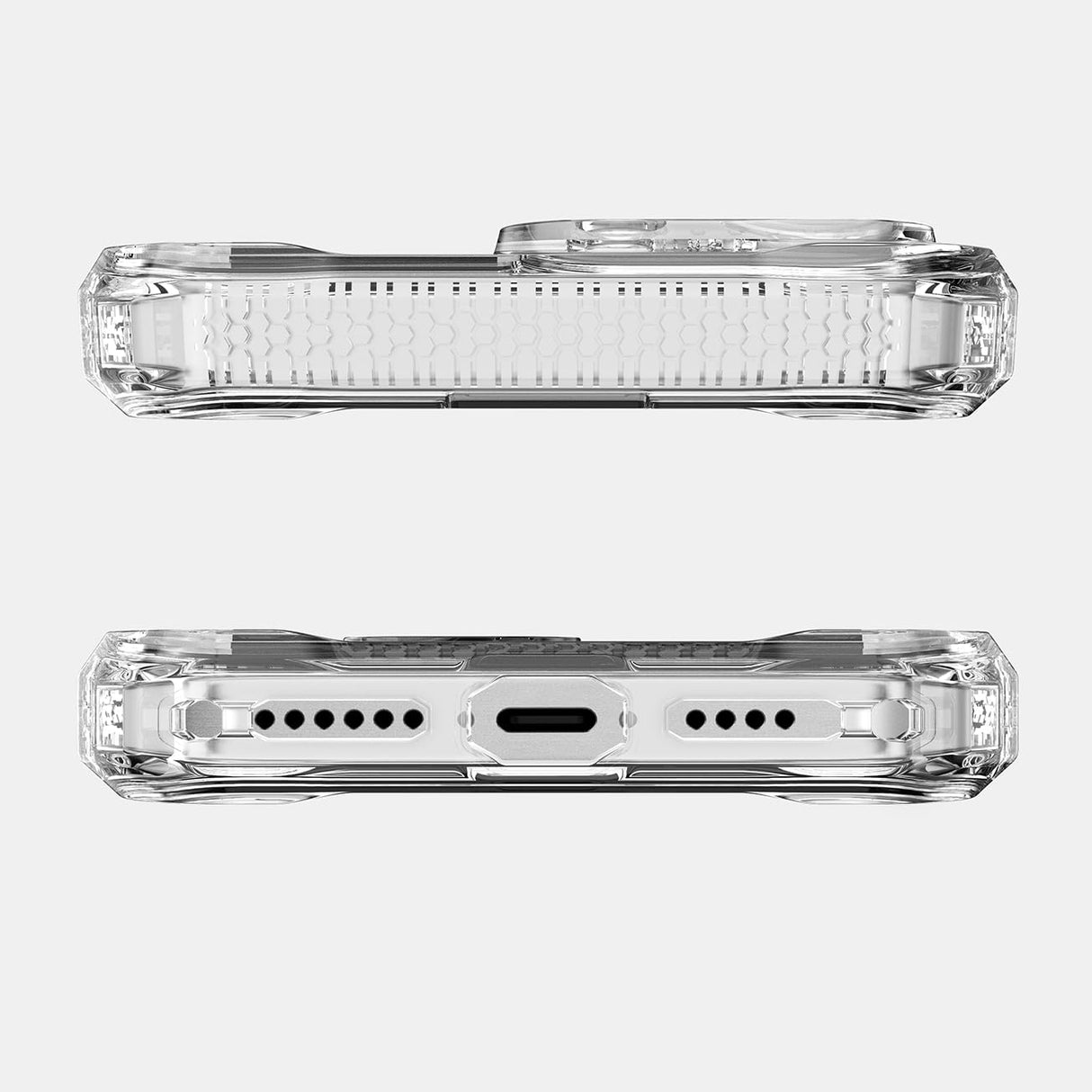 Itskins - Supreme_r Clear Magsafe Case For Apple Iphone 16 Pro - Transparent White Print