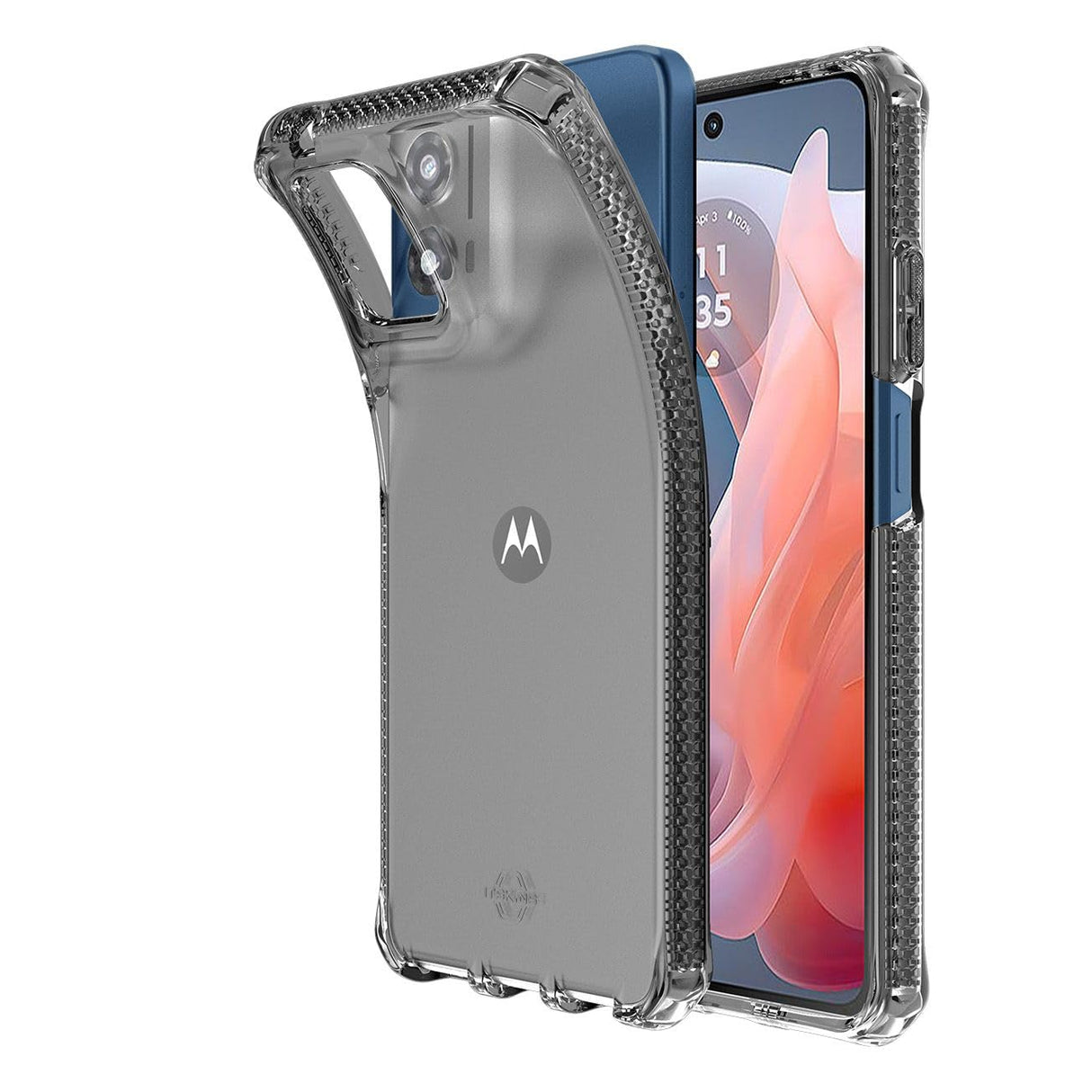 Itskins - Spectrum_r Clear Case For Motorola Moto G 5g (2024) - Smoke