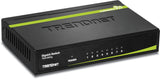 TRENDNET TEGS80G 8 PORT GIGABIT GREENNET SWITCH (METAL)