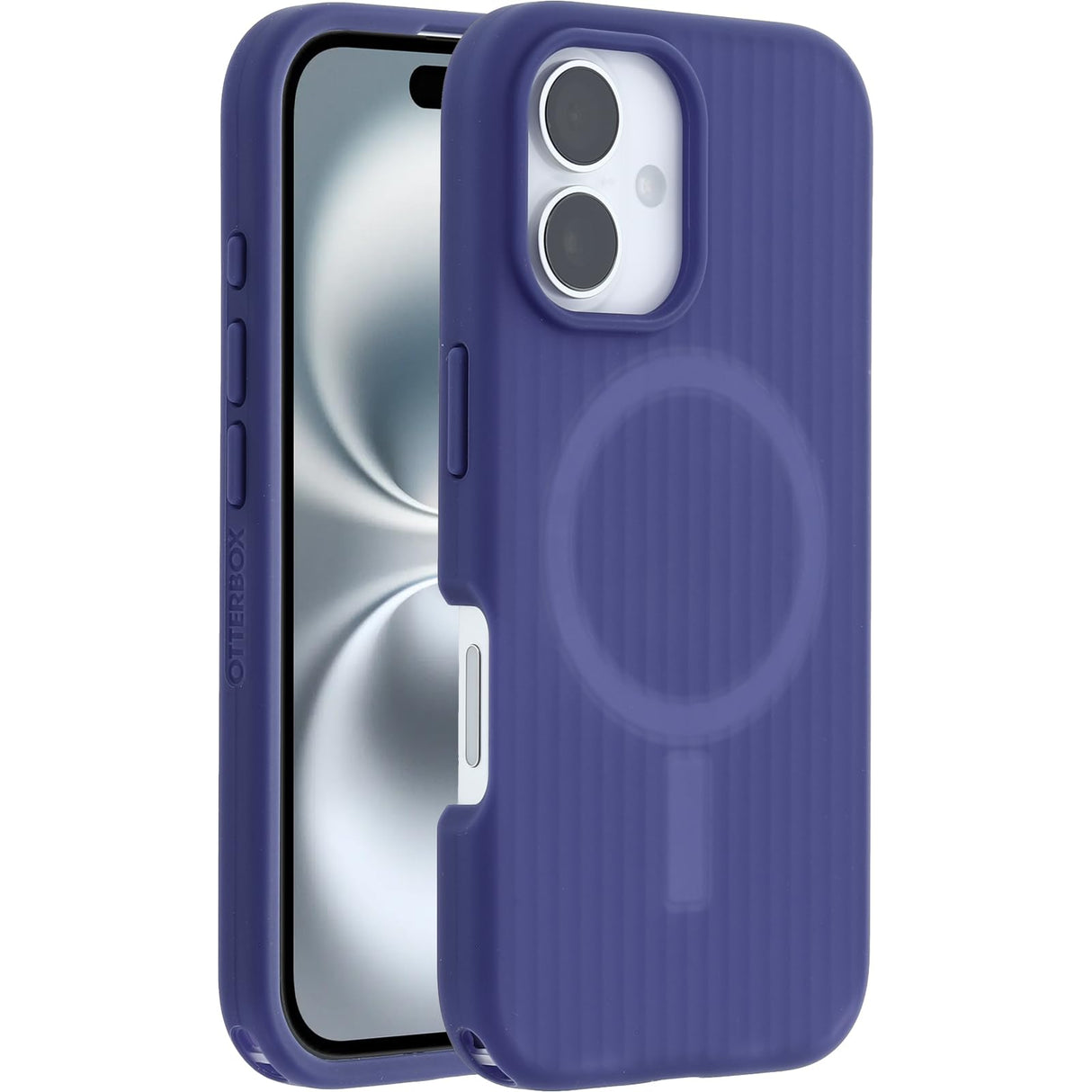 Otterbox - Symmetry Soft-touch Magsafe Case For Apple Iphone 16 - Craft Blue