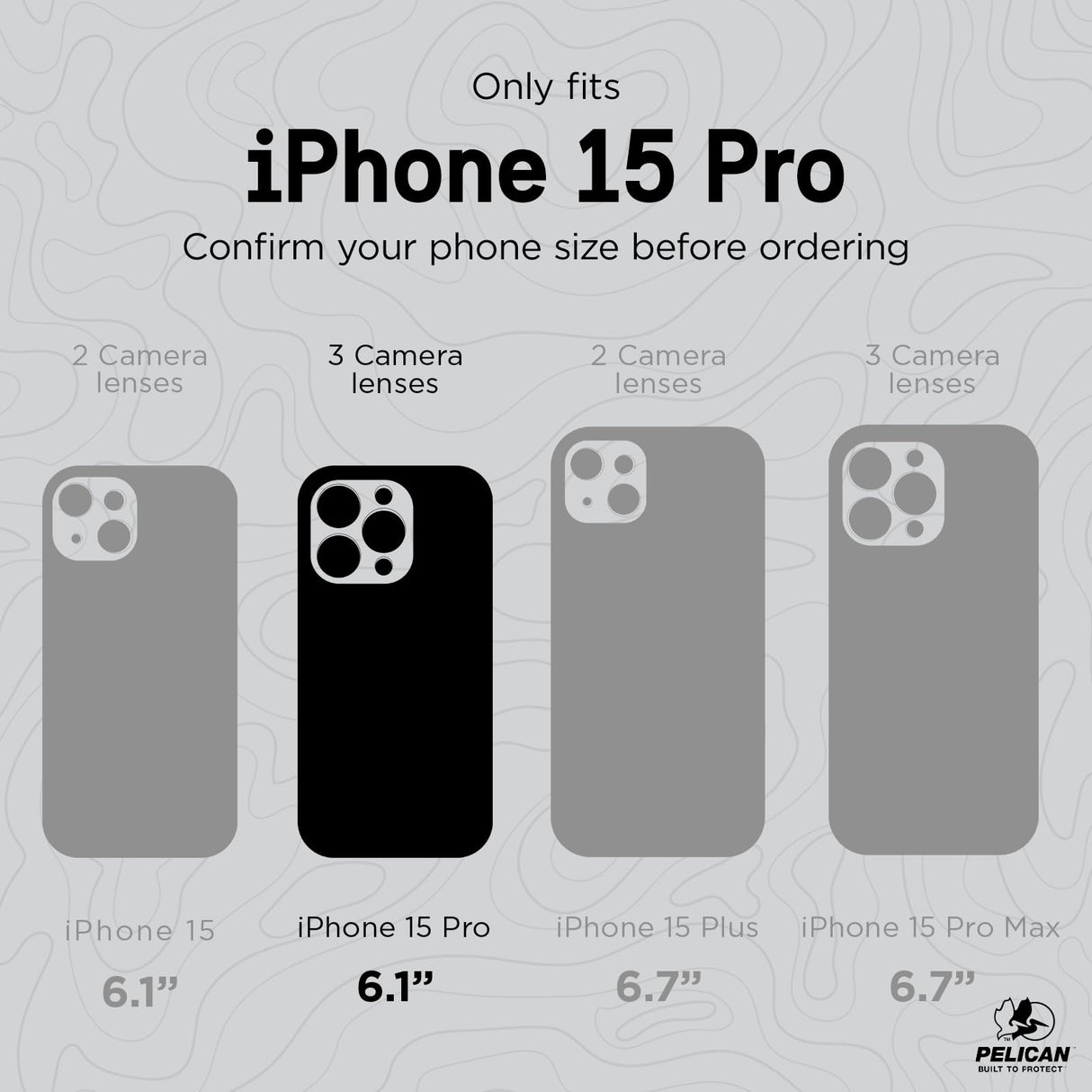 IPHONE 15 PRO PELICAN SHIELD CASE WITH MAGSAFE - KEVLAR