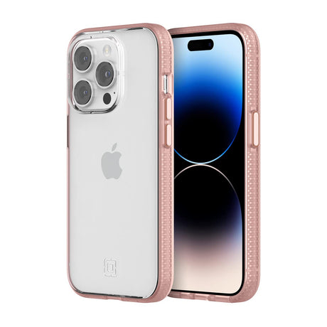 Incipio - Idol Case For Apple Iphone 14 Pro - Rose Quartz And Clear