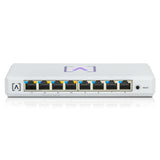 Alta Labs S8-POE | 8 Port Multi-Gigabit Cloud-Managed Ethernet Switch with 4 PoE+ Ports | 60W PoE Budget | Desktop or Wall Mount | Manage Network via Cloud or Local Controller | Ethernet Splitter