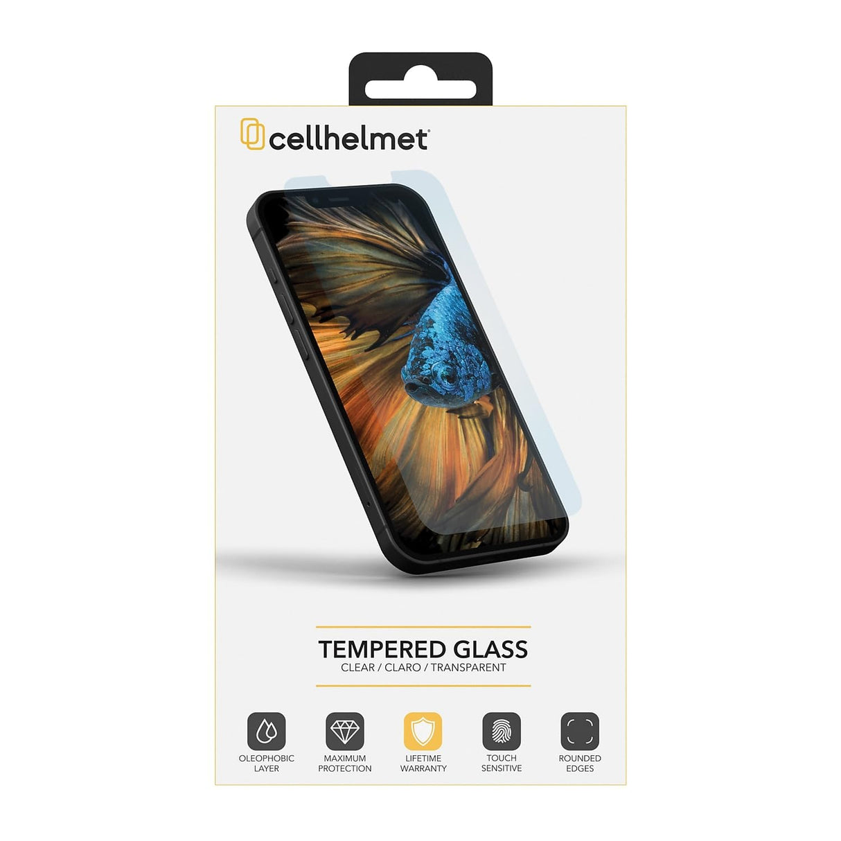 Cellhelmet - Tempered Glass Screen Protector For Apple Iphone 15 - Clear