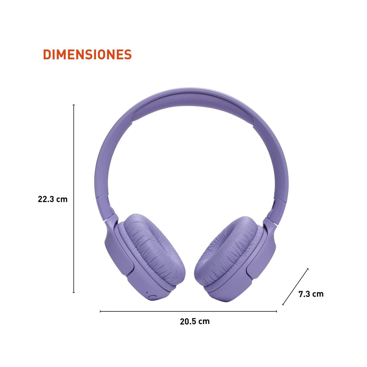 Jbl - Tune 520bt Bluetooth On Ear Headphones - Purple