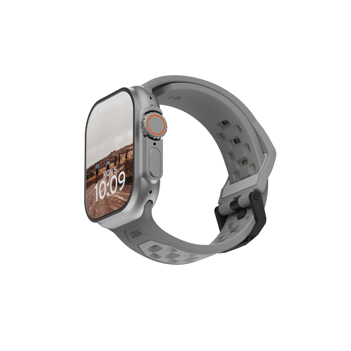 Urban Armor Gear (uag) - Civilian Watch Strap For Apple Watch 42mm / 44mm / 45mm / 49mm - Titanium