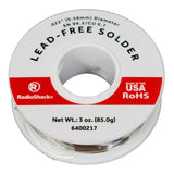 SNCU 99.3/0.7 LEAD-FREE SOLDER 0.022" DIAMETER (3.0OZ)