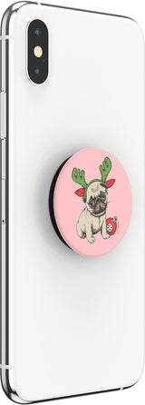 Popsockets - Popgrip - Holiday Pug