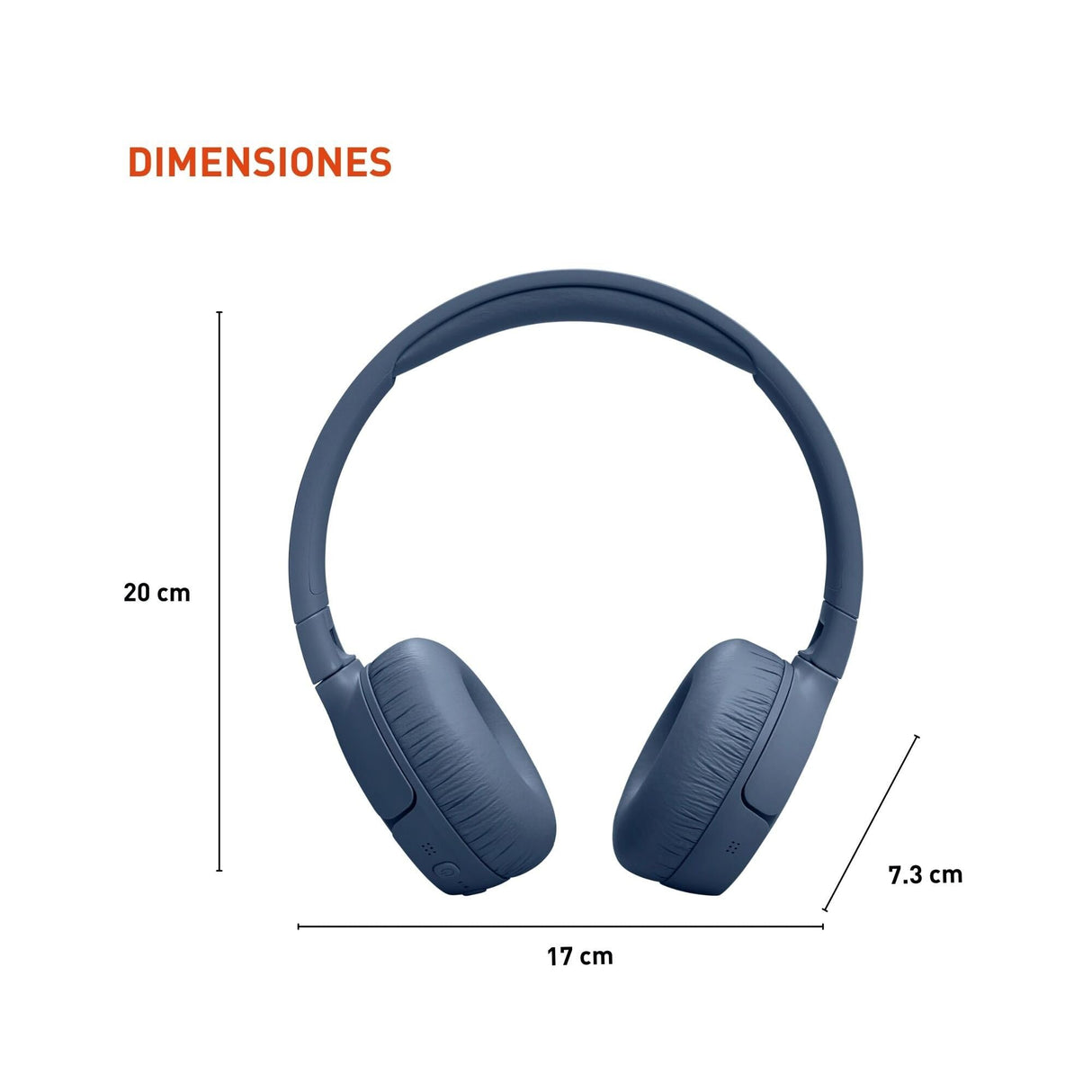 Jbl - Tune 670nc On Ear Bluetooth Headphones - Blue