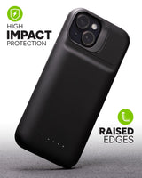 Mophie - Juice Pack Battery Case For Apple Iphone 15 - Black