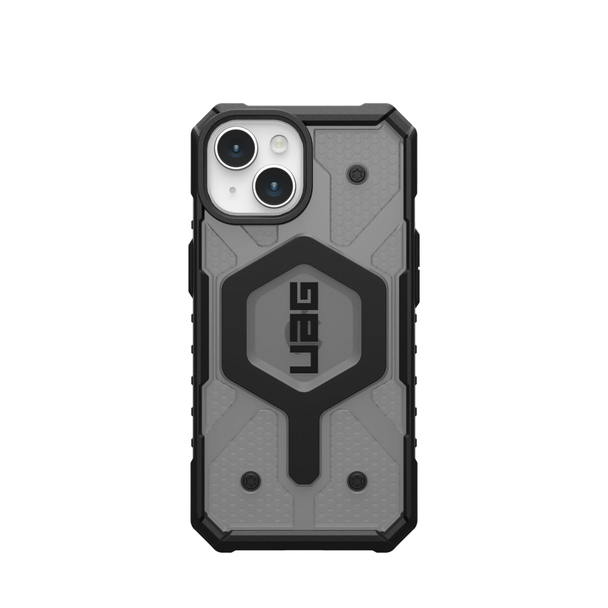 Urban Armor Gear (uag) - Plyo Magsafe Case For Apple Iphone 15 - Ice And Silver