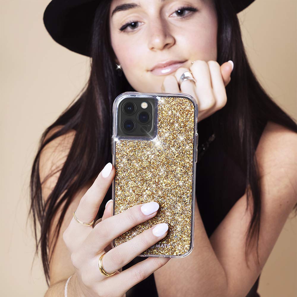 Case-Mate Twinkle Series Hard Case for Apple iPhone 12 Mini (5G) - Gold