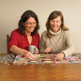 Cobble Hill 500 Piece Puzzle - Love You A Latte - Sample Poster Included