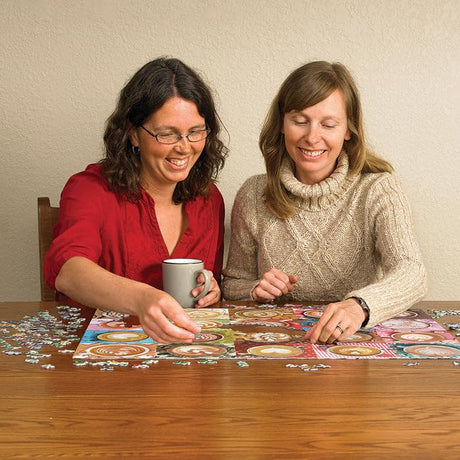 Cobble Hill 500 Piece Puzzle - Love You A Latte - Sample Poster Included - image 4