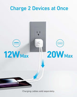 Anker - 323 Charger 1c1a Pd Special 32w - White