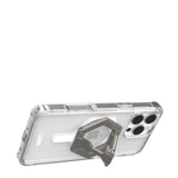 Urban Armor Gear (uag) - Plyo Magsafe Case And Ring Stand For Apple Iphone 16 Pro Max - Ice White And Titanium