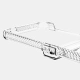 Itskins - Hybrid_r Clear Hinge Magsafe Case For Samsung Galaxy Z Flip6 - Transparent