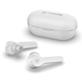 Motorola - Motobuds 085 In Ear True Wireless Bluetooth Earbuds - White