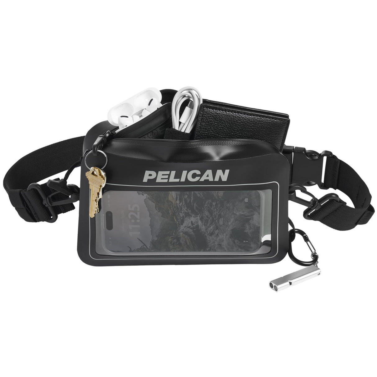 Pelican - Marine Waterproof Phone Sling Bag - Black