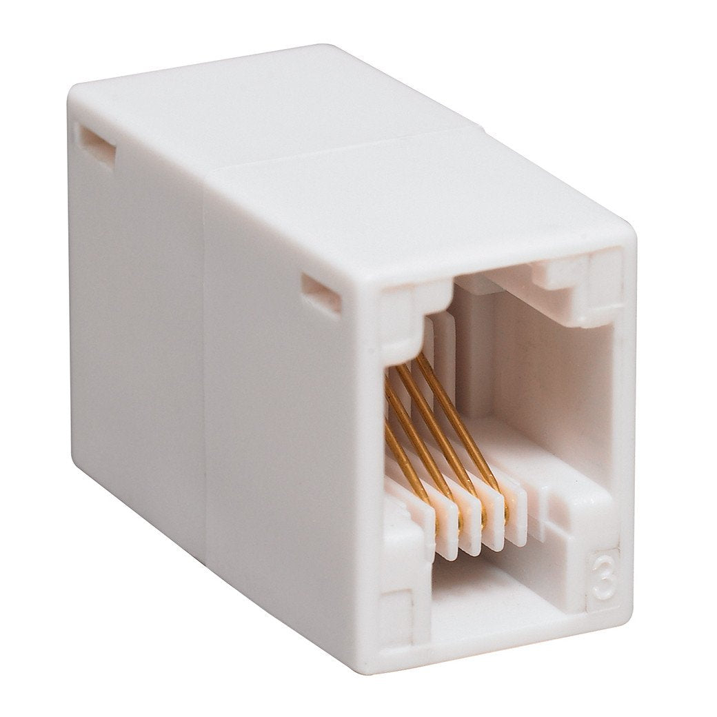 4-PIN IN-LINE COUPLER (WHITE)