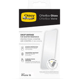 Otterbox - Glass Screen Protector For Apple Iphone 16 / Iphone 15 - Clear